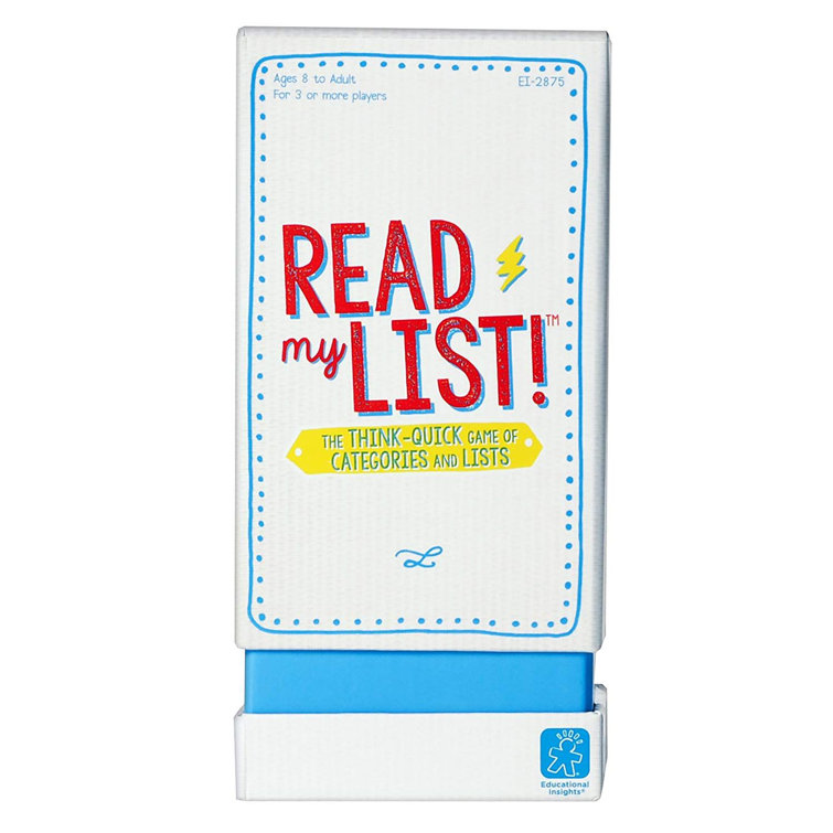 Educational Insights Read My List Game Wayfair